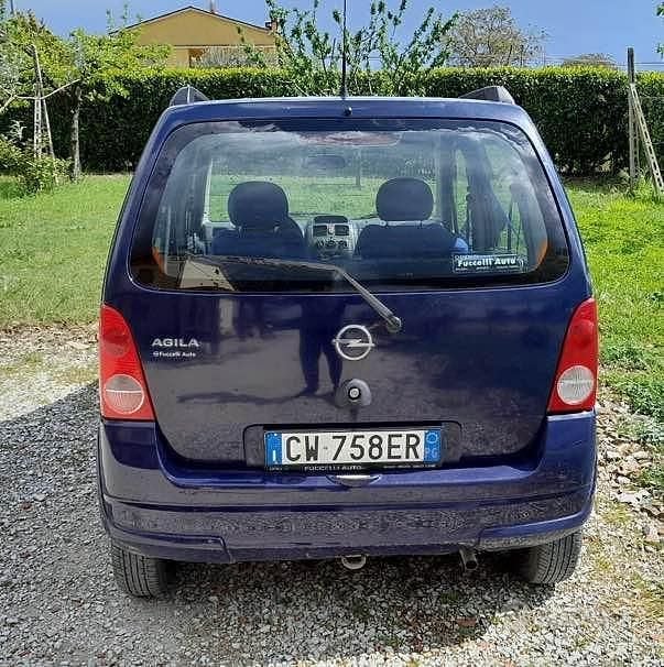 Usata Opel Agila 60 CV (44 kW) 2004 Blu Monovolume