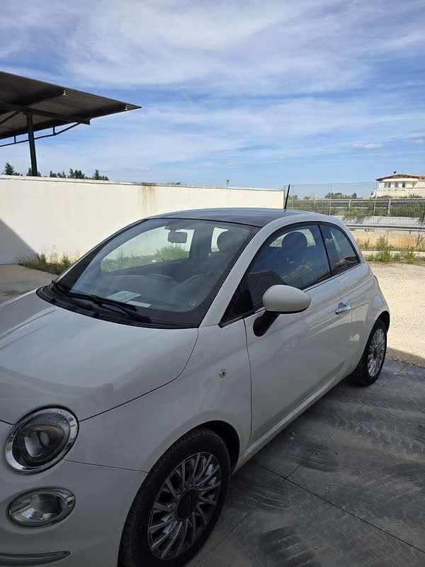 Usata Fiat 500 Lounge 95 CV (69 kW) 2016 Bianco Utilitaria