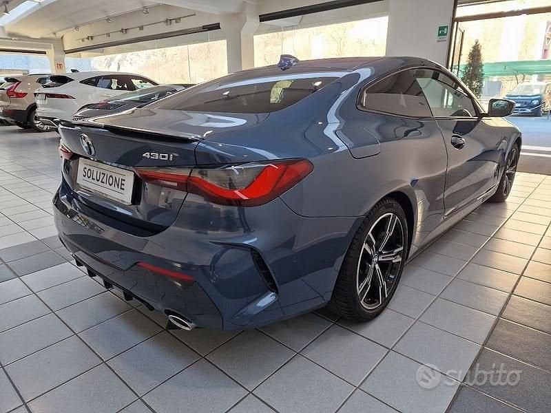 Usata BMW 430 M Sport 258 CV (189 kW) 2021 Blu/azzurro Coupé