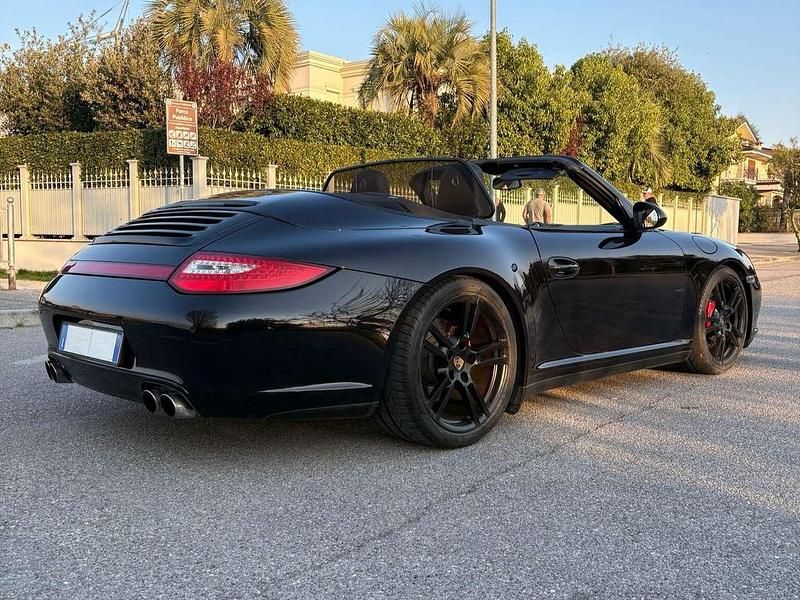 Usata Porsche 911 Carrera 4S Cabriolet Chrono 385 CV (283 kW) 2010 Nero Cabrio
