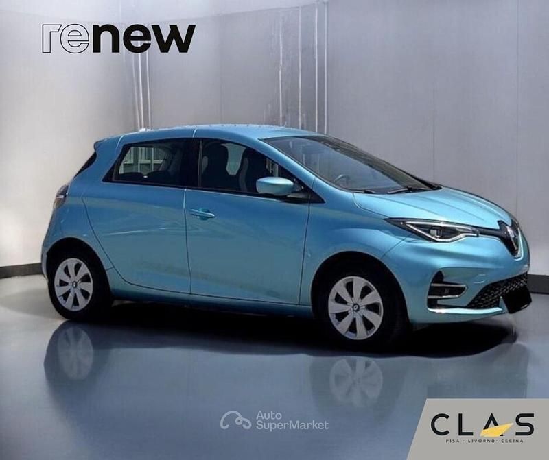 Blu/azzurro Usata 2021 Renault Zoe Business Due volumi | 9500 € (Super prezzo) - Immagine 1/4
