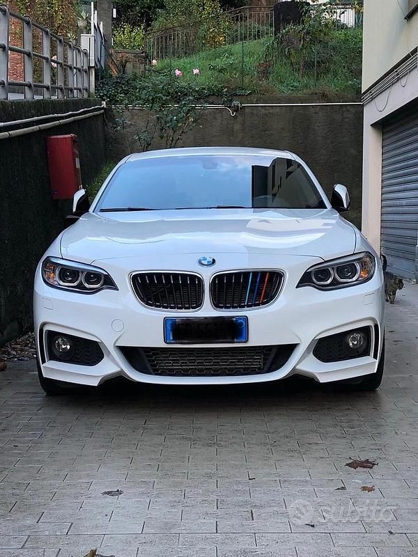 Usata BMW 218 M Sport 150 CV (110 kW) 2016 Bianco Coupé