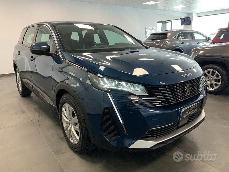 Blu Usata 2021 Peugeot 5008 Allure Monovolume | 22.300 € (Buon prezzo) - Immagine 1/4