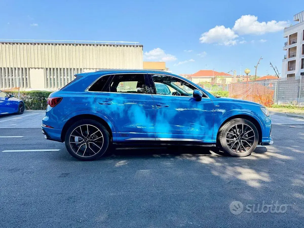 Usata Audi Q3 S-Line 150 CV (110 kW) 2022 Blu/azzurro SUV