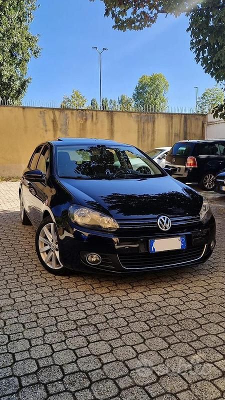 Usata VW Golf VI 110 CV (80 kW) 2009 Nero Utilitaria