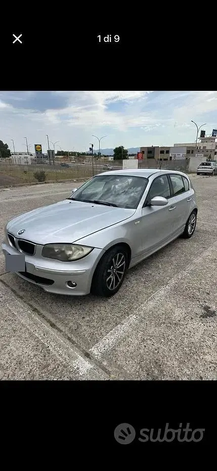Usata BMW 118 Efficient Dynamics 143 CV (105 kW) 2013 Grigio Utilitaria