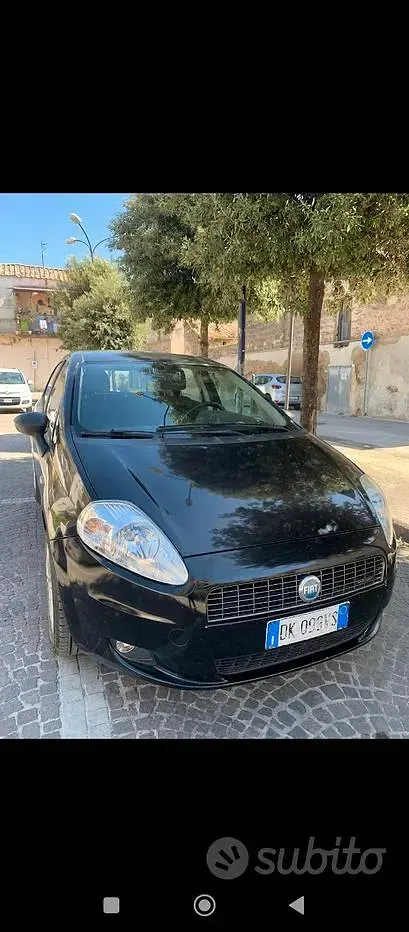 Usata Fiat Grande Punto 90 CV (66 kW) 2007 Nero Utilitaria