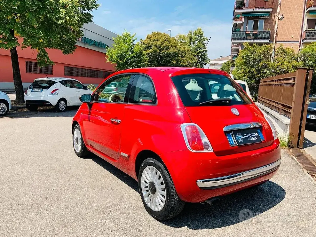 Usata Fiat 500 Pop 69 CV (50 kW) 2012 Rosso Berlina