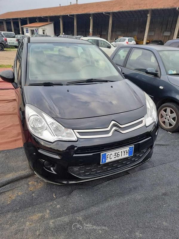 Usata Citroën C3 PureTech 68 CV (50 kW) 2016 Nero Berlina