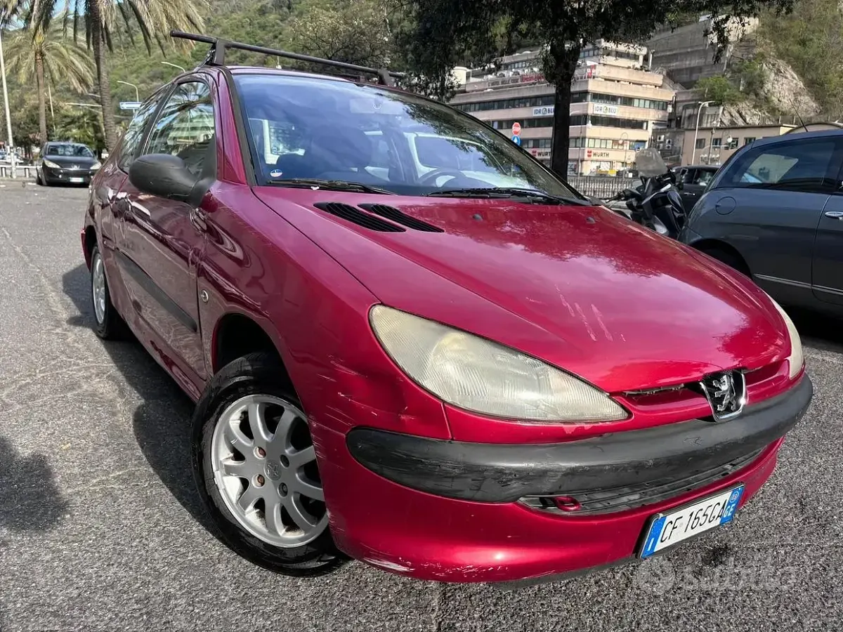 Usata Peugeot 206 60 CV (44 kW) 2003 Rosso Coupé