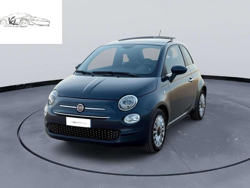 Usata Fiat 500 Lounge 69 CV (50 kW) 2019 Blu/azzurro Utilitaria