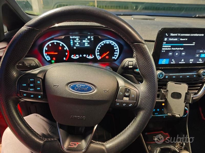 Usata Ford Fiesta Performance Edition 205 CV (150 kW) 2018 Rosso Utilitaria