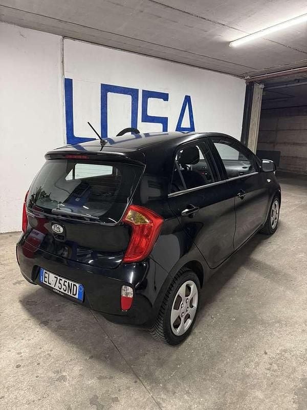 Usata Kia Picanto 69 CV (50 kW) 2012 Nero Utilitaria
