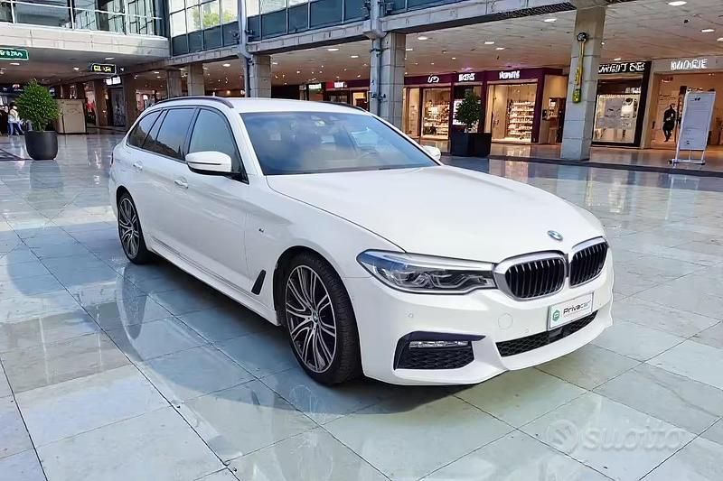 Usata BMW 520 M Sport 190 CV (139 kW) 2019 Bianco Station wagon