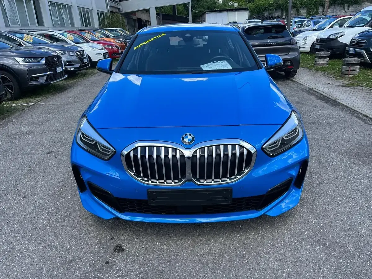 Usata BMW 118 M Sport 136 CV (100 kW) 2022 Blu Utilitaria