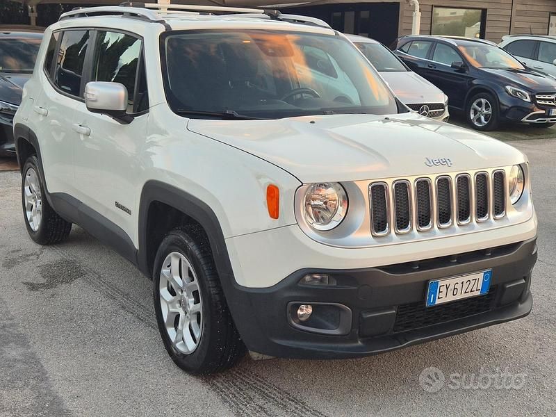 Bianco Usata 2015 Jeep Renegade Limited SUV | 11.300 € (Buon prezzo) - Immagine 1/4