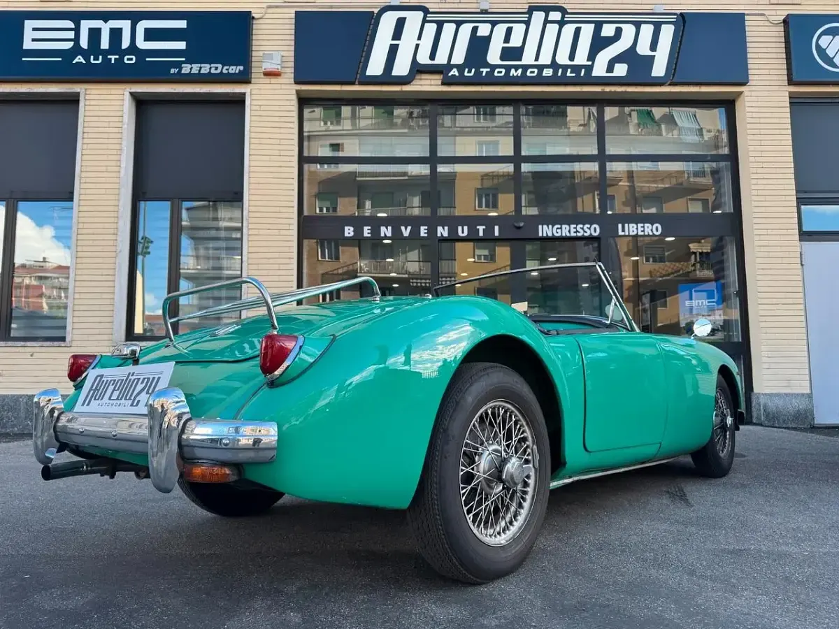 Usata MG MGA 75 CV (55 kW) 1959 Verde Cabrio