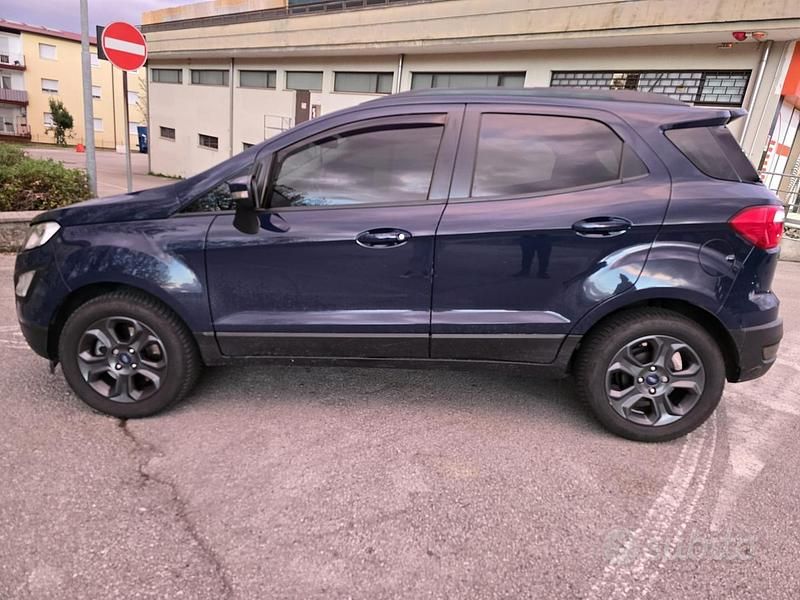 Second-hand Ford Ecosport 125 CP (91 kW) 2018 Albastru SUV