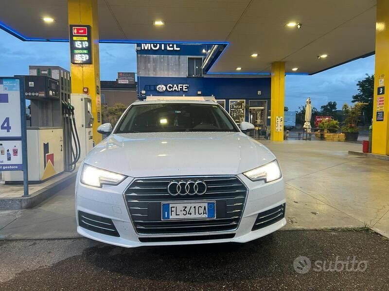 Usata Audi A4 150 CV (110 kW) 2017 Bianco Berlina