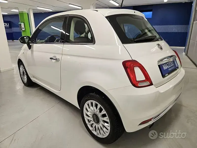 Usata Fiat 500 Lounge 69 CV (50 kW) 2017 Bianco Berlina