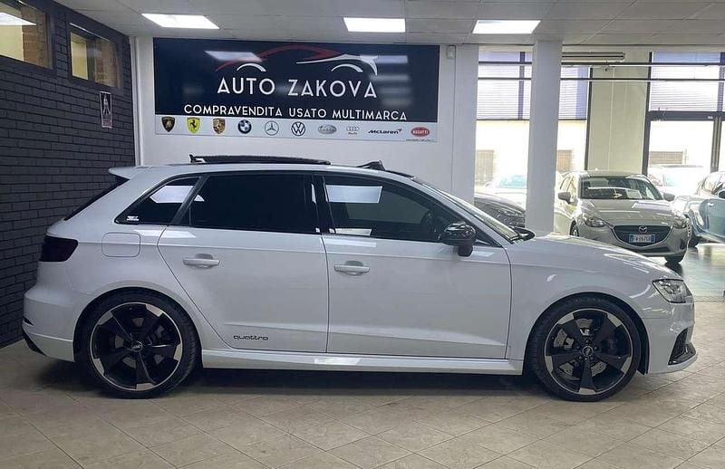 Usata Audi RS3 Ambiente 400 CV (294 kW) 2020 Bianco Berlina