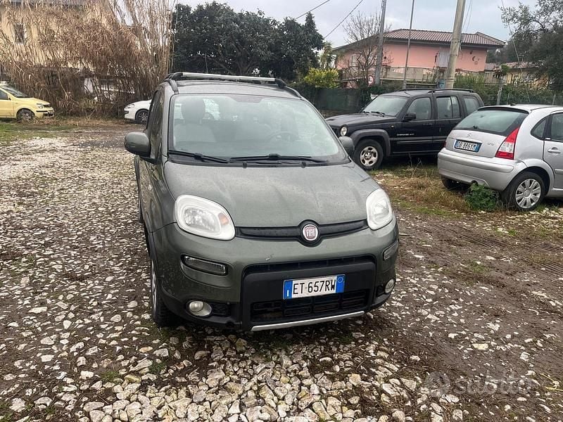 Usata Fiat Panda 4x4 75 CV (55 kW) 2014 Verde Utilitaria