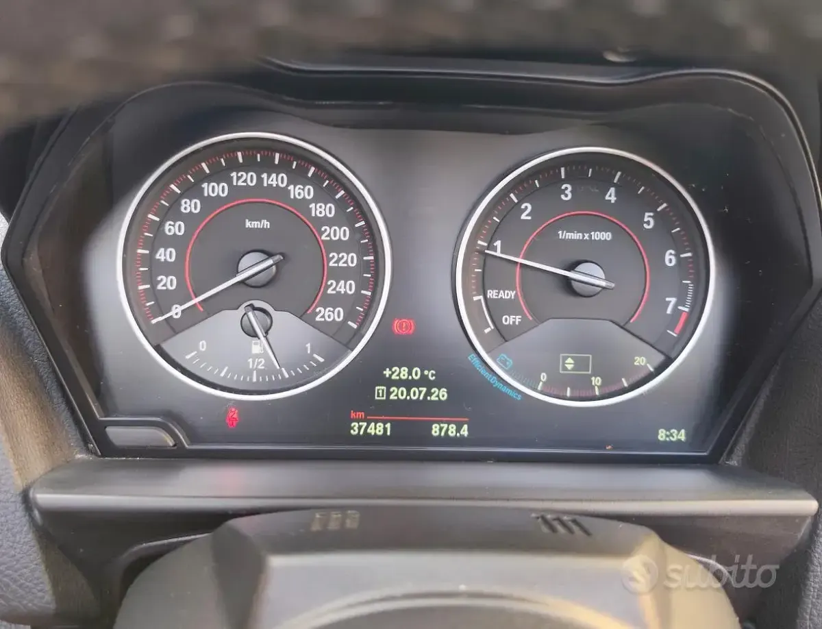 Usata BMW 218 Sport Line 136 CV (100 kW) 2015 Cabrio
