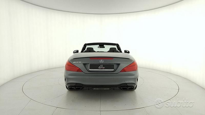 Usata Mercedes SL63 AMG AMG 585 CV (430 kW) 2016 Grigio grafite magno Cabrio