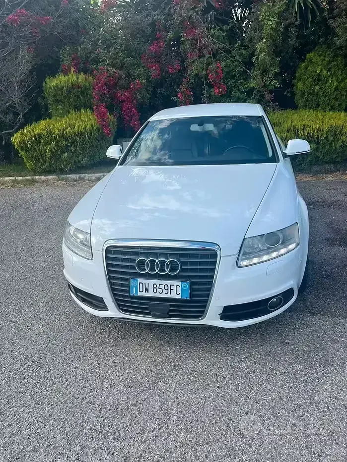 Usata Audi A6 S-Line 179 CV (131 kW) 2009 Bianco Berlina