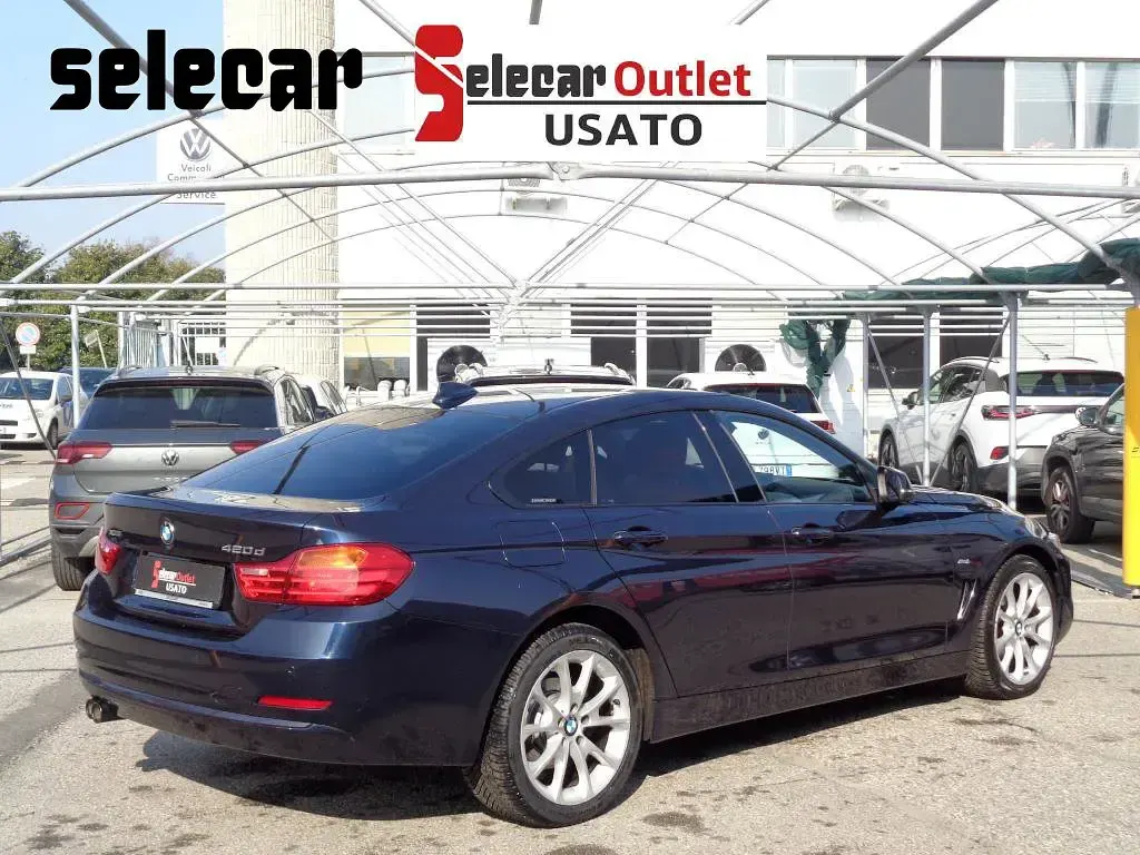 Usata BMW 420 M Sport 190 CV (139 kW) 2016 Blu met Coupé