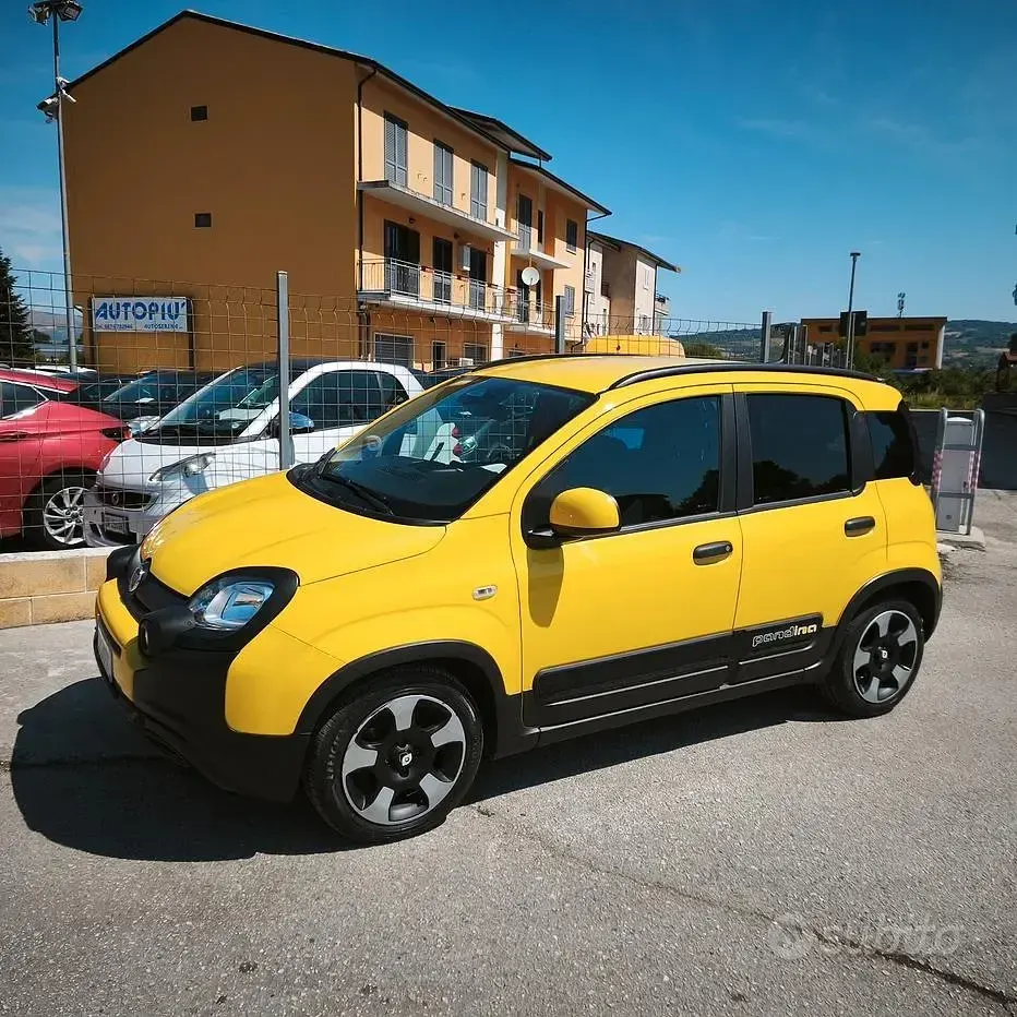 Usata Fiat Panda Cross Cross 71 CV (52 kW) 2024 Giallo Utilitaria