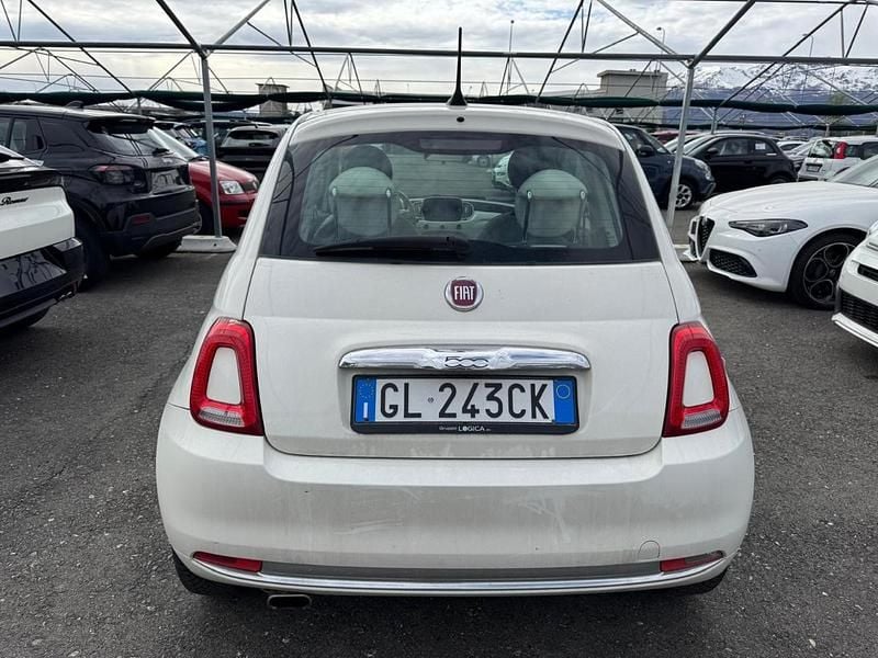 Usata Fiat 500 Lounge 69 CV (50 kW) 2019 Bianco Utilitaria