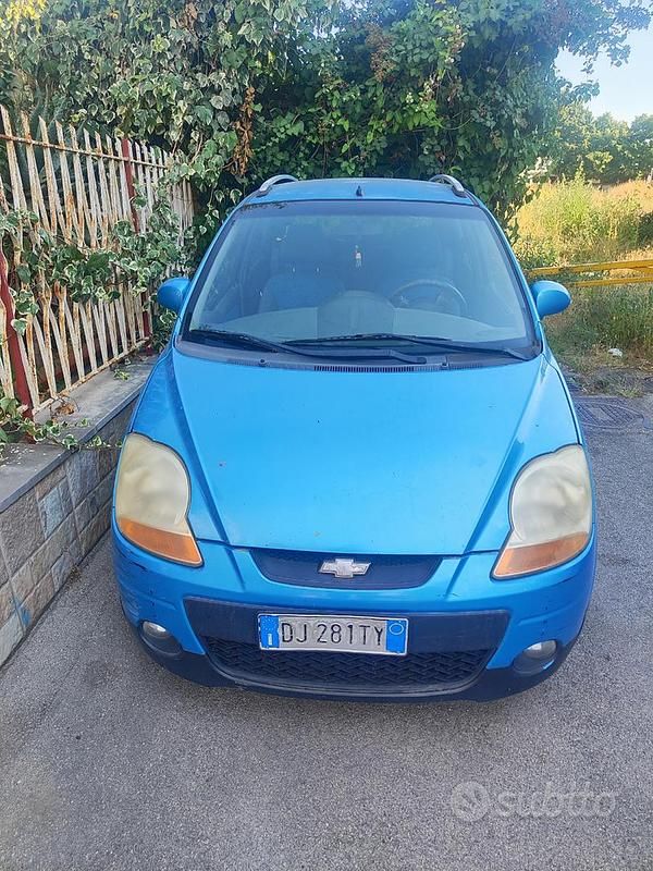 Usata Chevrolet Matiz 2007 Blu Utilitaria
