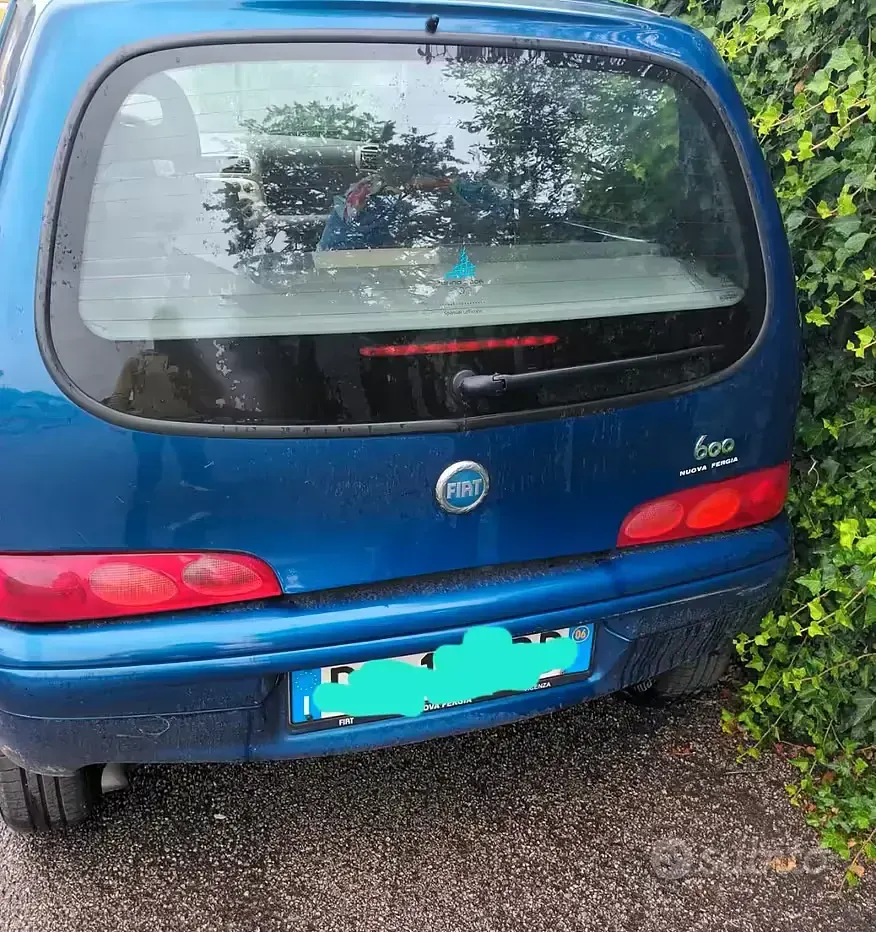 Usata Fiat Seicento 54 CV (39 kW) 2006 Blu Utilitaria