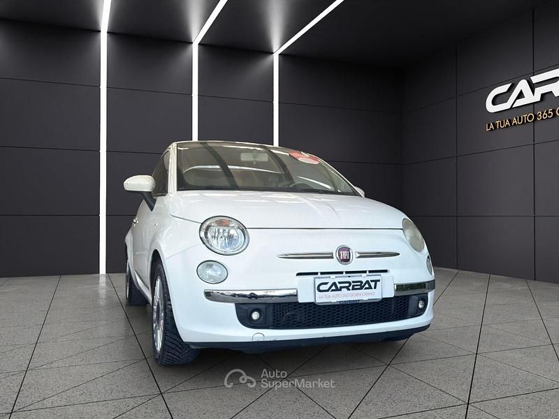 Usata Fiat 500 75 CV (55 kW) 2011 Bianco Utilitaria