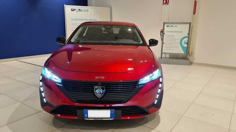 Rosso Usata 2022 Peugeot 308 Active Station wagon | 18.000 € (Buon prezzo) - Immagine 1/3