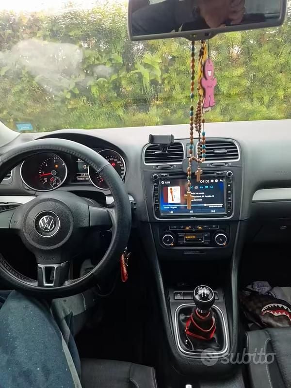 Usata VW Golf VII Comfortline 105 CV (77 kW) 2014 Nero Berlina