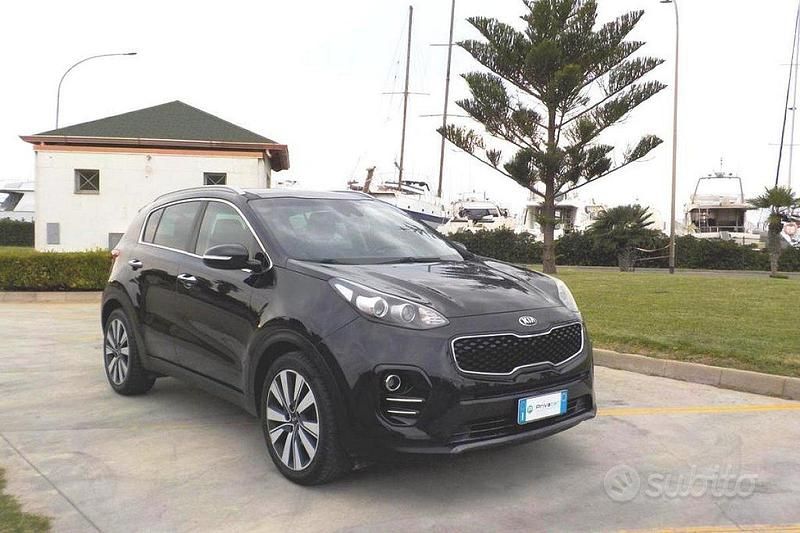 Usata Kia Sportage Style 141 CV (103 kW) 2018 Nero SUV