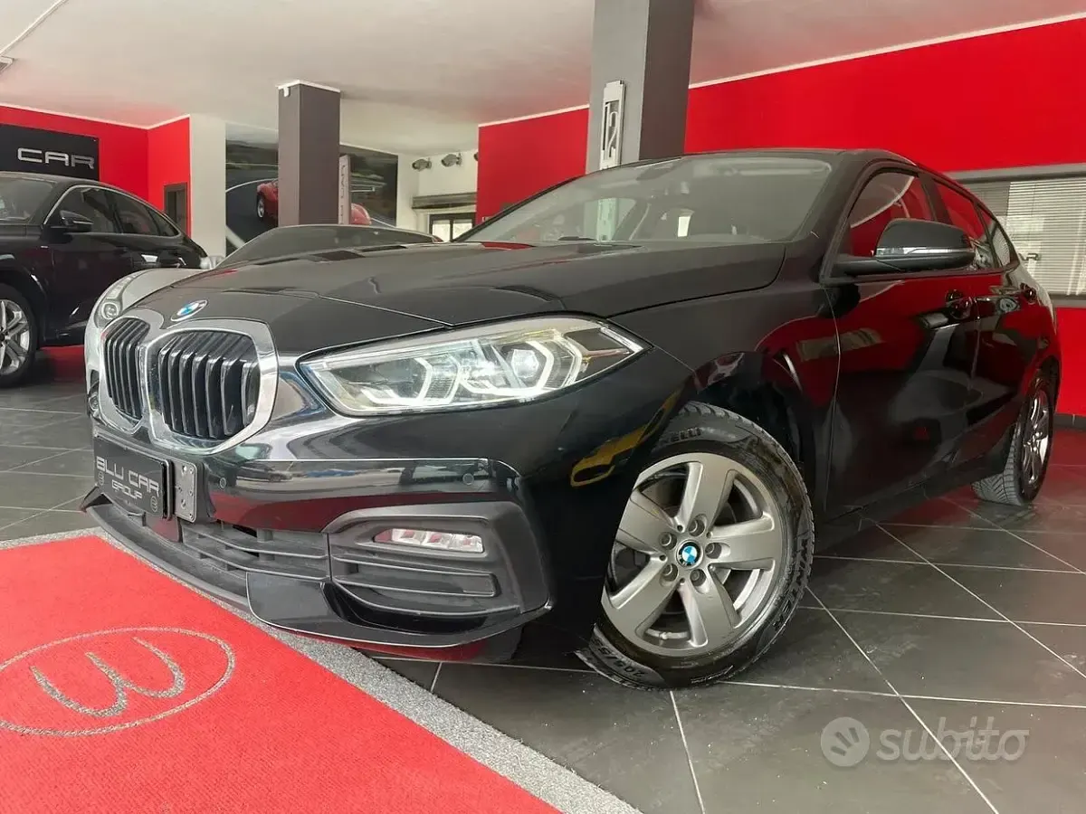 Usata BMW 116 Sport Line 116 CV (85 kW) 2022 Nero Utilitaria