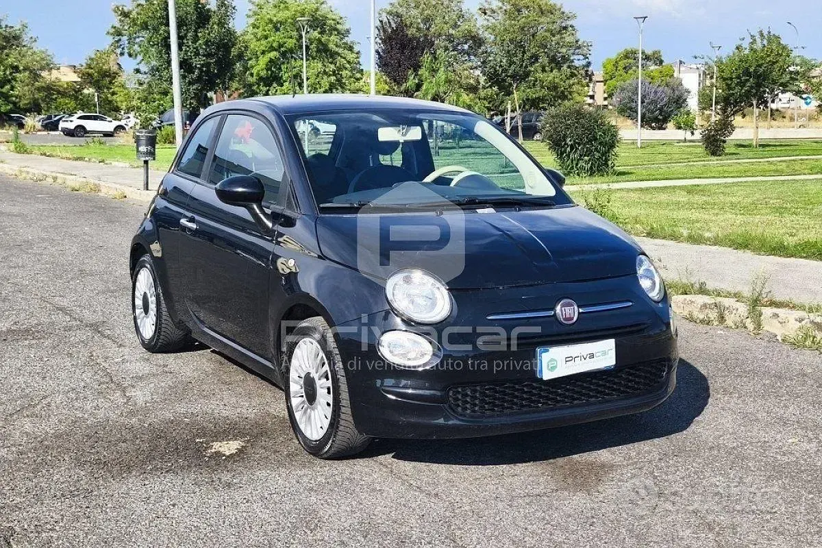 Usata Fiat 500 Lounge 69 CV (50 kW) 2017 Nero Utilitaria