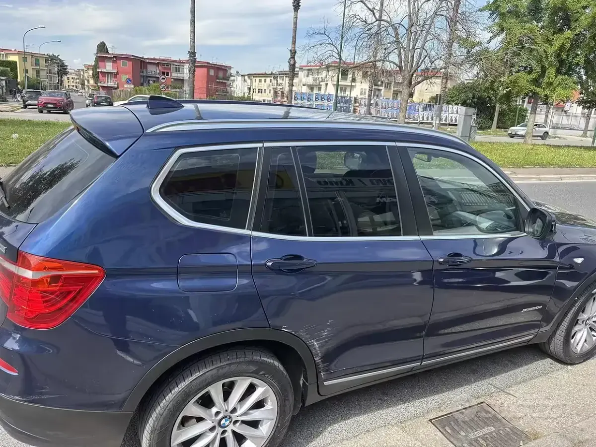 Usata BMW X3 143 CV (105 kW) 2012 Blu SUV