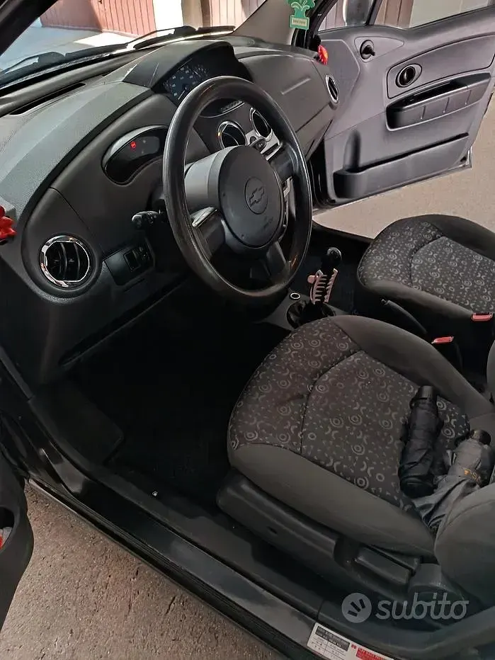 Usata Chevrolet Matiz 52 CV (38 kW) 2006 Nero Utilitaria