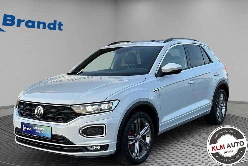 Usata VW T-Roc R-line 150 CV (110 kW) 2018 Bianco SUV
