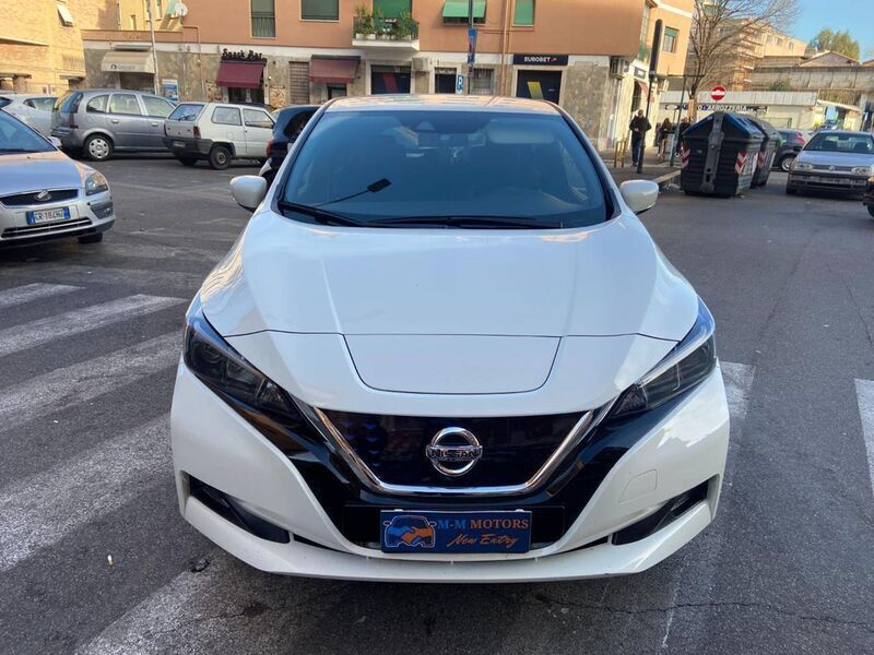 Usata Nissan Leaf N-Connecta 89 kW (122 CV) 2022 Bianco Utilitaria