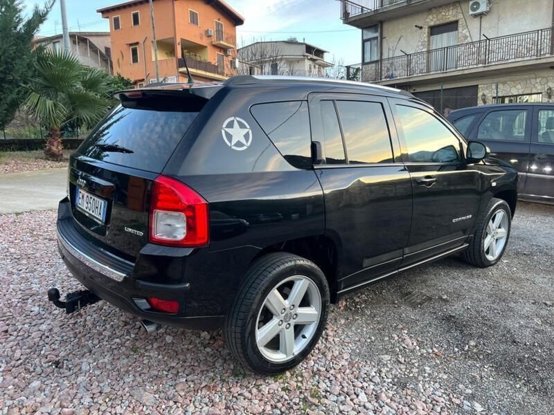 Usata Jeep Compass Limited 163 CV (119 kW) 2012 Nero SUV