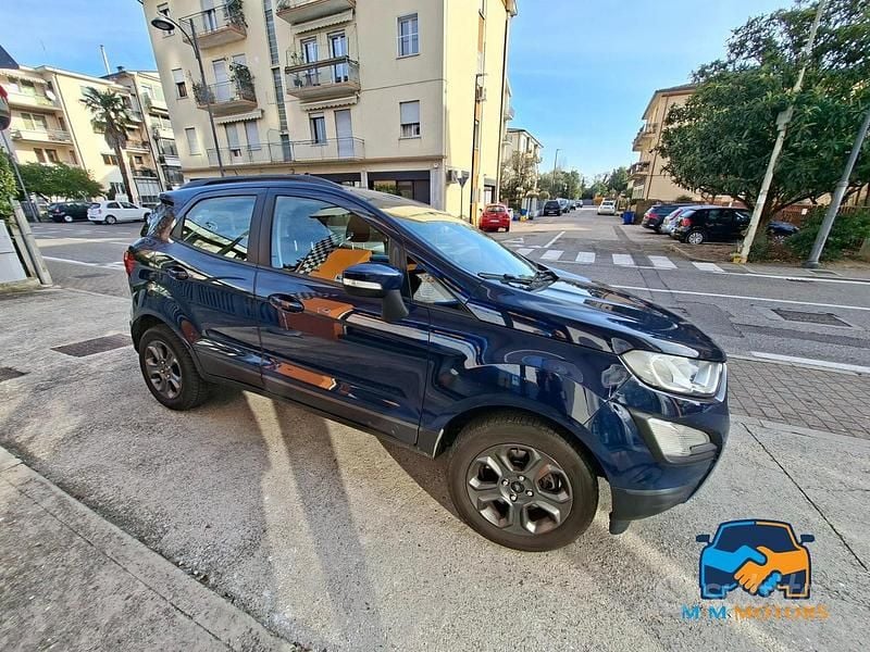 Usata Ford Ecosport 100 CV (73 kW) 2019 Blu SUV