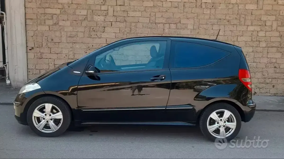 Usata Mercedes A160 82 CV (60 kW) 2007 Nero Coupé