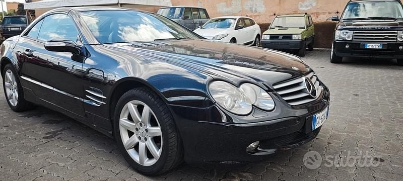 Usata Mercedes SL500 AMG 305 CV (224 kW) 2005 Nero Cabrio