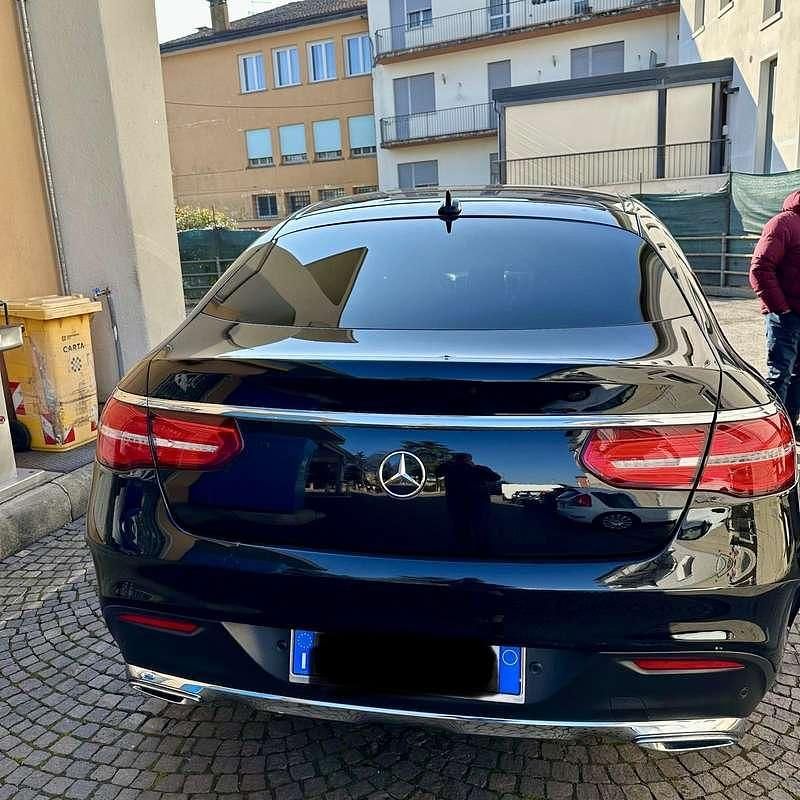 Usata Mercedes GLE350 Premium Plus 258 CV (189 kW) 2017 Nero Coupé