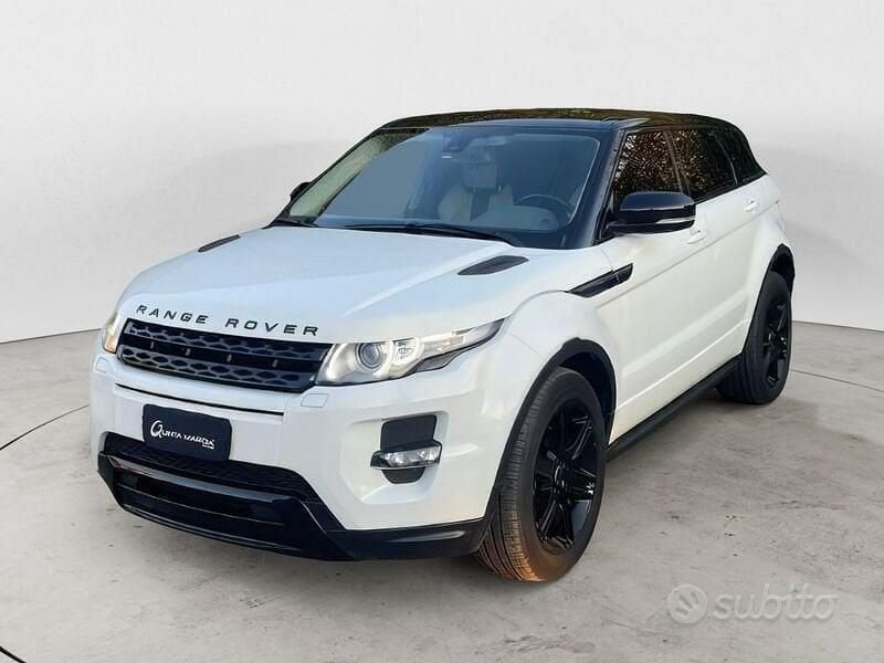 Bianco Usata 2012 Land Rover Range Rover evoque Dynamic SUV | 13.490 € (Ottimo prezzo) - Immagine 1/4